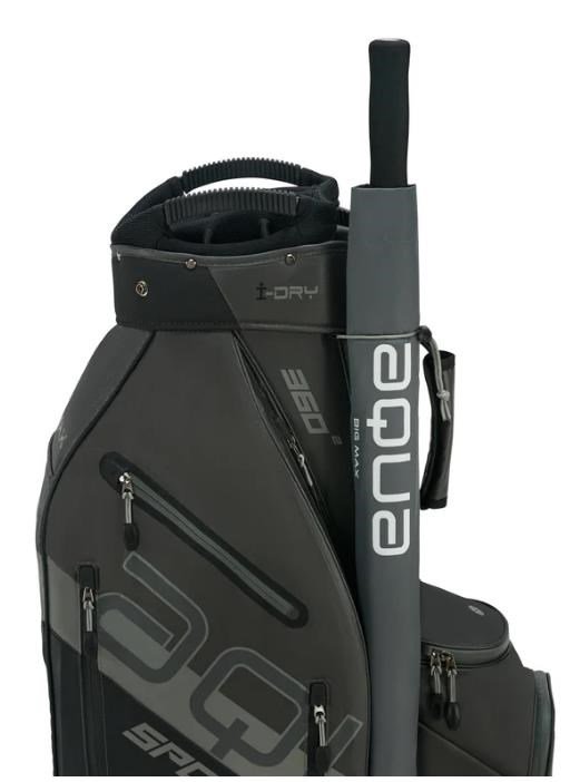 Big Max Aqua Sport 360 2 cart bag, svart/kol/grå