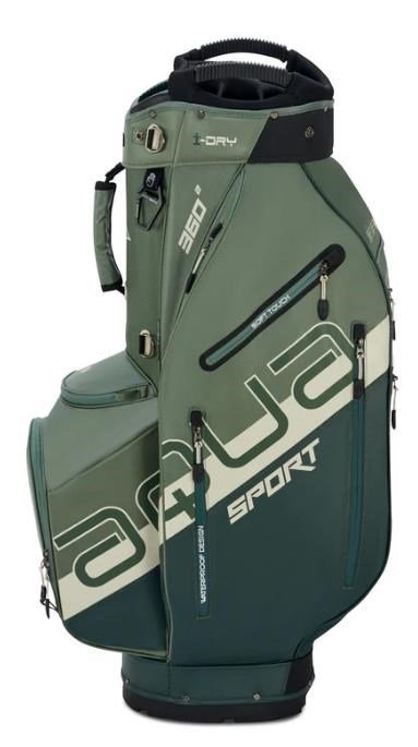 Big Max Aqua Sport 360 2 cart bag, forest green/olive/off white
