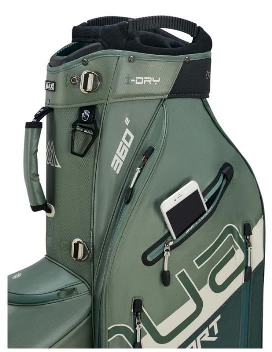 Big Max Aqua Sport 360 2 cart bag, forest green/olive/off white