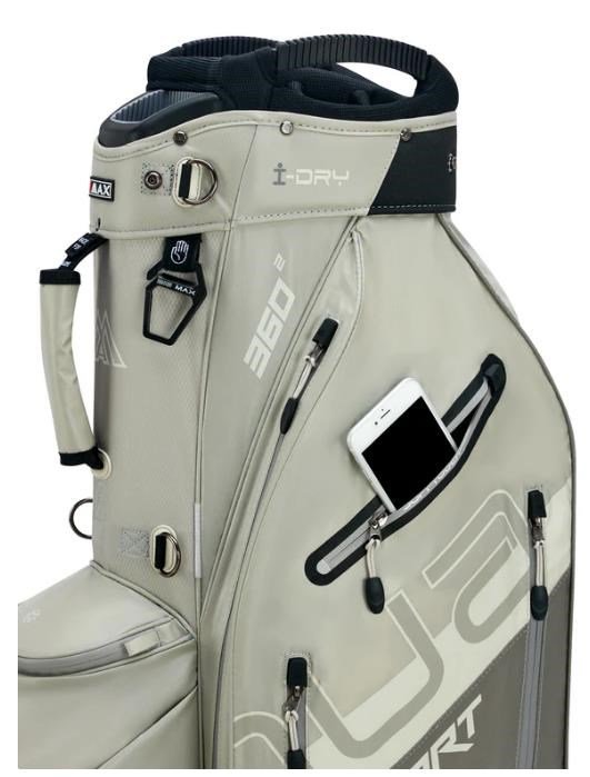 Big Max Aqua Sport 360 2 cart bag, grå/ljusgrå/off white