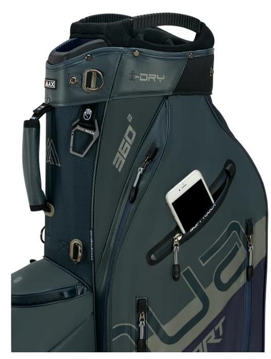 Big Max Aqua Sport 360 2 cart bag, steel blue/blueberry/grey