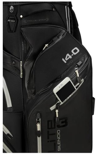 Big Max Dri Lite Silencio 3 Organizer cart bag, svart
