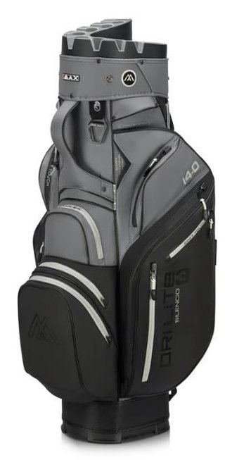 Big Max Dri Lite Silencio 3 Organizer cart bag, svart/grå
