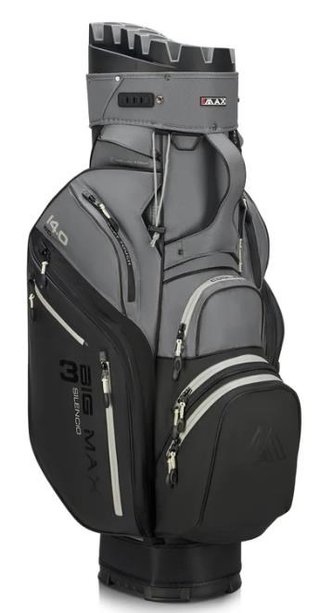 Big Max Dri Lite Silencio 3 Organizer cart bag, svart/grå