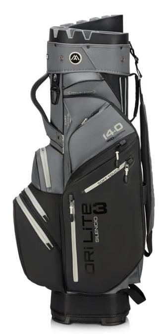 Big Max Dri Lite Silencio 3 Organizer cart bag, svart/grå