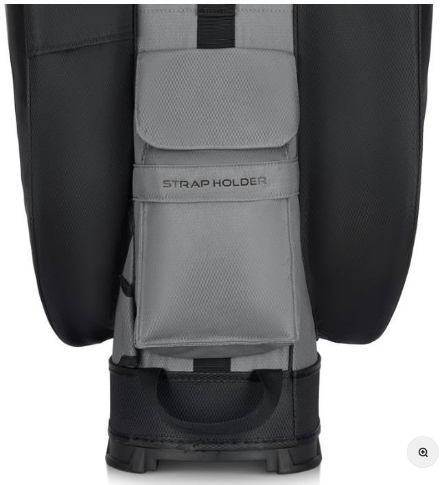 Big Max Dri Lite Silencio 3 Organizer cart bag, svart/grå