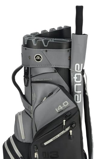 Big Max Dri Lite Silencio 3 Organizer cart bag, svart/grå