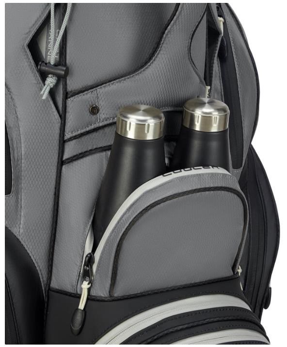 Big Max Dri Lite Silencio 3 Organizer cart bag, svart/grå