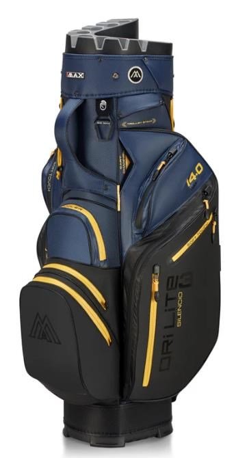 Big Max Dri Lite Silencio 3 Organizer cart bag, black/navy/corn