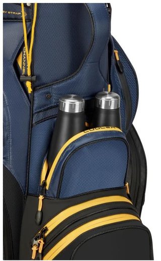 Big Max Dri Lite Silencio 3 Organizer cart bag, black/navy/corn