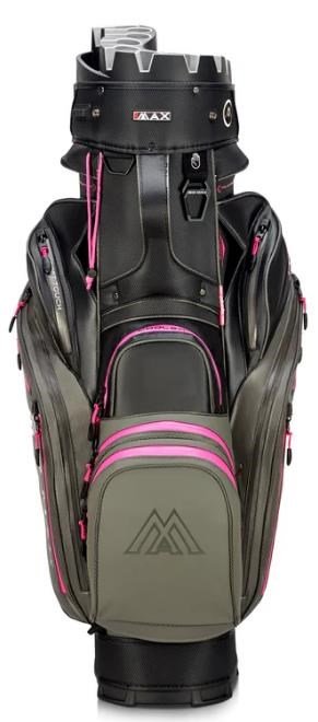 Big Max Dri Lite Silencio 3 Organizer cart bag, charcoal/black/fuchsia