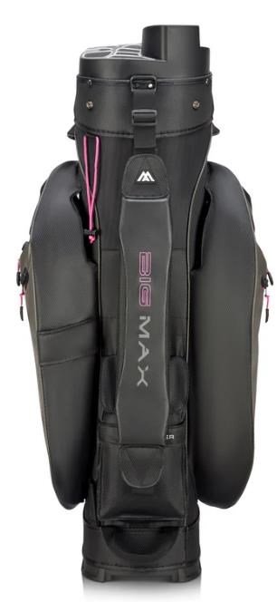 Big Max Dri Lite Silencio 3 Organizer cart bag, charcoal/black/fuchsia