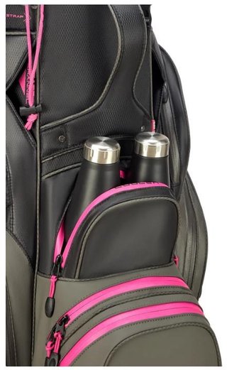 Big Max Dri Lite Silencio 3 Organizer cart bag, charcoal/black/fuchsia