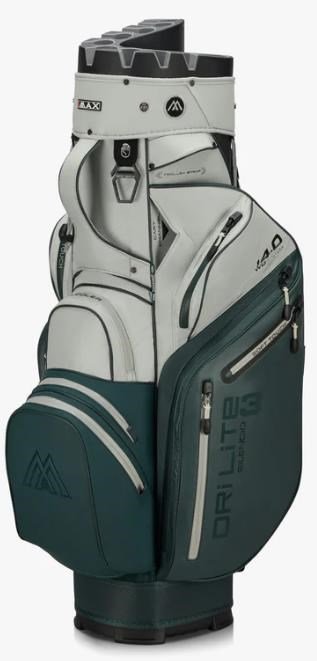 Big Max Dri Lite Silencio 3 Organizer cart bag, forest green/off white