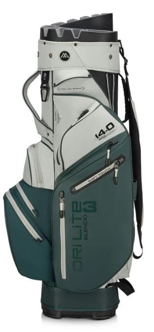 Big Max Dri Lite Silencio 3 Organizer cart bag, forest green/off white