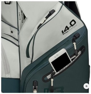Big Max Dri Lite Silencio 3 Organizer cart bag, forest green/off white