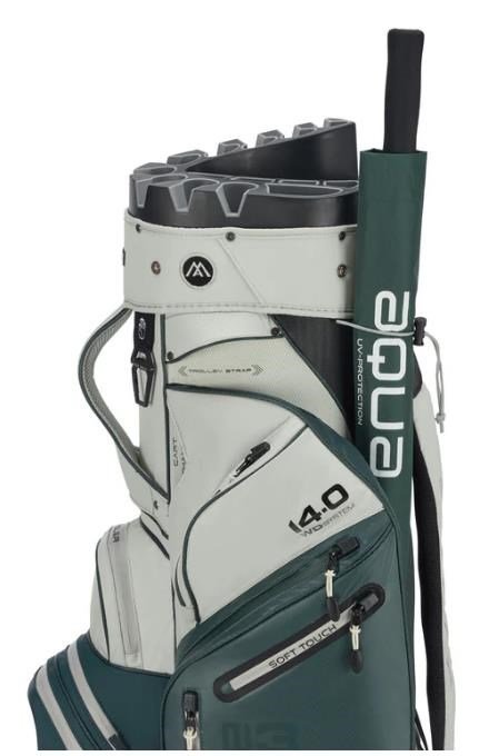Big Max Dri Lite Silencio 3 Organizer cart bag, forest green/off white