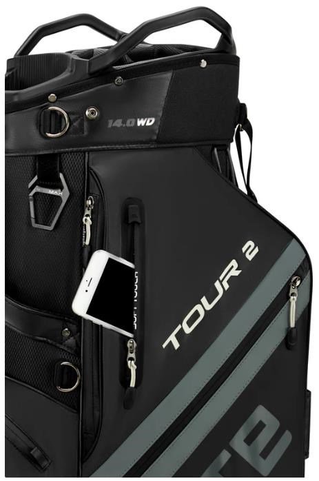 Big Max Dri Lite Tour 2 cart bag, black/charcoal