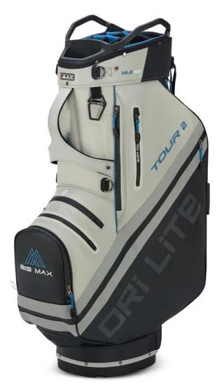 Big Max Dri Lite Tour 2 cart bag, svart/off white/blå
