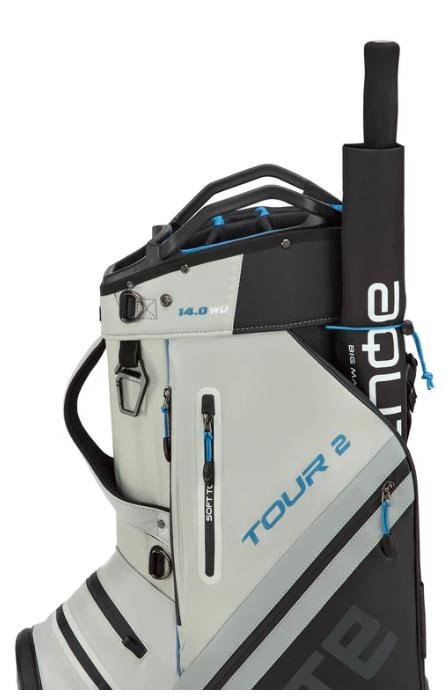 Big Max Dri Lite Tour 2 cart bag, svart/off white/blå