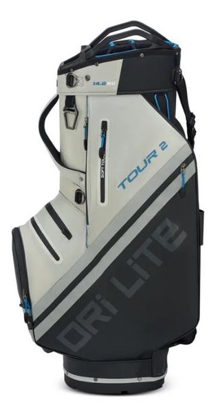 Big Max Dri Lite Tour 2 cart bag, svart/off white/blå