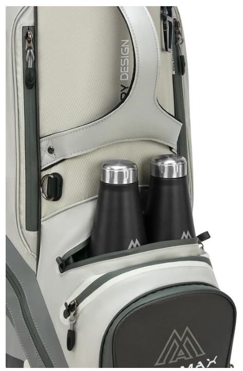 Big Max Dri Lite Tour 2 cart bag, grey camo/off white