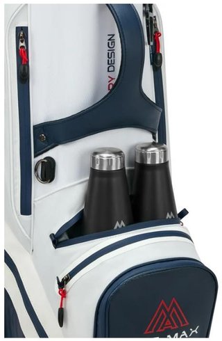 Big Max Dri Lite Tour 2 cart bag, röd/vit/marinblå