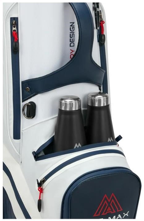 Big Max Dri Lite Tour 2 cart bag, röd/vit/marinblå