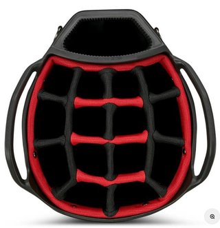 Big Max Dri Lite Tour 2 cart bag, röd/vit/marinblå