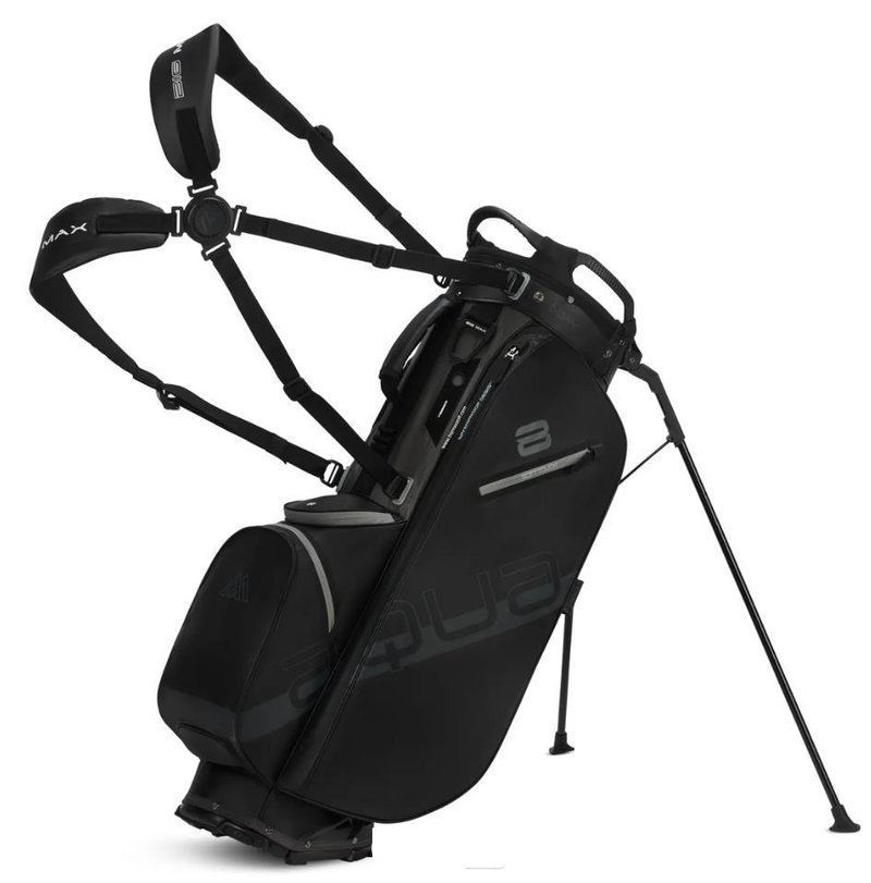 Big Max Aqua Eight H stand bag, black/charcoal