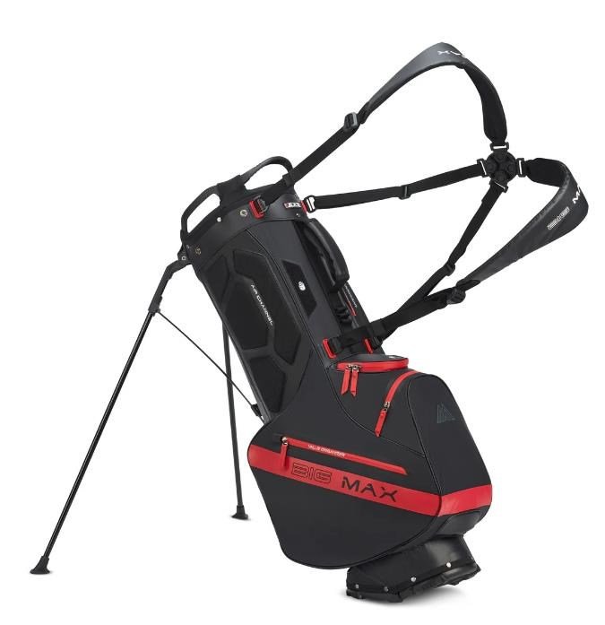 Big Max Aqua Eight H stand bag, svart/röd