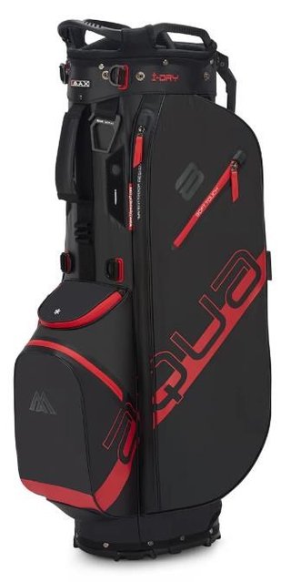 Big Max Aqua Eight H stand bag, svart/röd