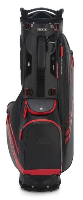 Big Max Aqua Eight H stand bag, svart/röd