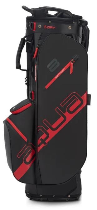 Big Max Aqua Eight H stand bag, svart/röd