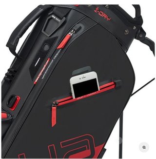 Big Max Aqua Eight H stand bag, svart/röd