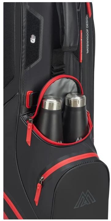 Big Max Aqua Eight H stand bag, svart/röd