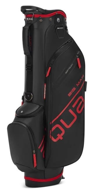 Big Max Aqua Seven H stand bag, svart/röd