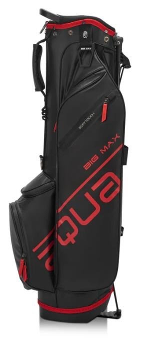 Big Max Aqua Seven H stand bag, svart/röd