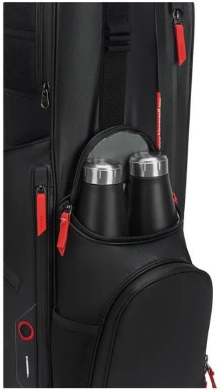 Big Max Aqua Seven H stand bag, svart/röd