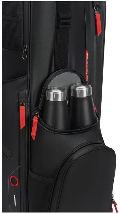 Big Max Aqua Seven H stand bag, svart/röd
