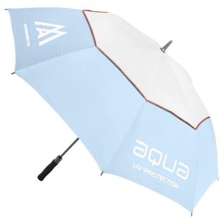 Big Max Aqua Umbrella UV paraply 60", isblå/vit/persika