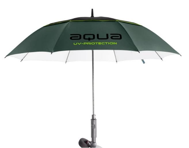 Big Max Aqua Umbrella UV paraply 60", skogsgrönt/svart/lime