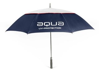 Big Max Aqua Umbrella UV paraply 60", navy/vit/röd