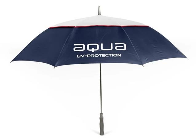 Big Max Aqua Umbrella UV paraply 60", navy/vit/röd