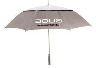 Big Max Aqua Umbrella UV paraply 60", taupe/vit/svart