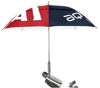 Big Max Aqua UV XL paraply 68", navy/röd