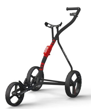 Wishbone One manuell vagn, charcoal red