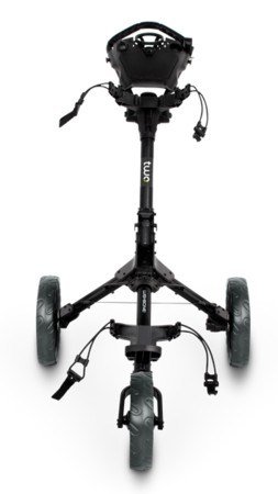 Wishbone Cube Two manuell trolley, svart/antracit