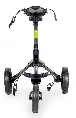 Wishbone Cube Two manuell vagn, charcoal/lime