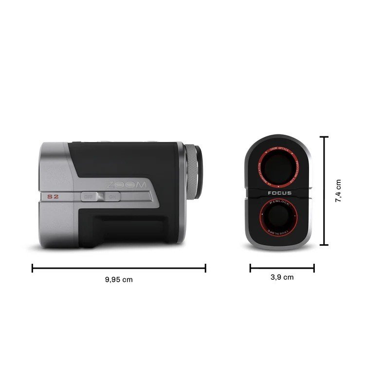 Zoom Zoom Focus S2 laseravståndsmätare, svart/silver